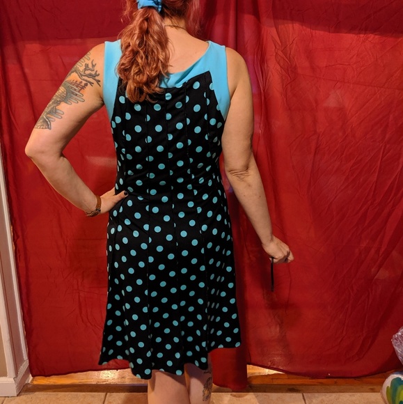 Casual Fun Polka Dot Dress - Picture 2 of 6